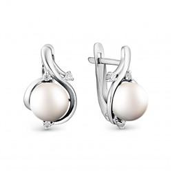 Серьги серебро 52519S1