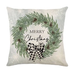 Льняной чехол для подушки. 4 шт в наборе