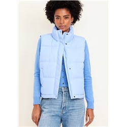 Water-Resistant Puffer Vest