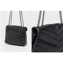 Bandolera de piel Mvivi Negro
