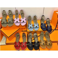 Женские босоножки Herme*s   Большой выбор цветов и моделей напрямую с фабрики Натуральная кожа