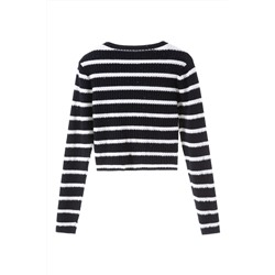 Jersey de lana y cachemir Negro