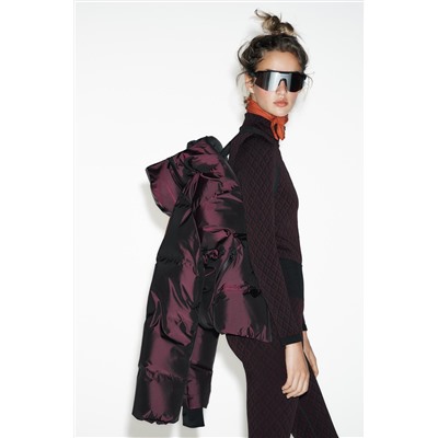 JACQUARD SEAMLESS SKI COLLECTION BODYSUIT