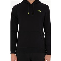 Erkek Siyah Basic Sweatshirt