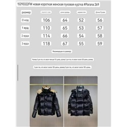 Женский пуховик с контрастным подкладом Moncle*r Paran*a