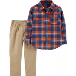 Carter's | Baby 2-Piece Chambray Button-Front Top & Dog Pant Set