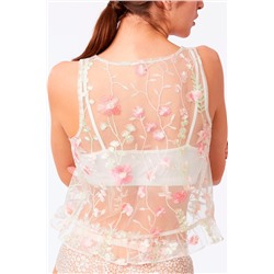 Top avolantado Iris Crudo