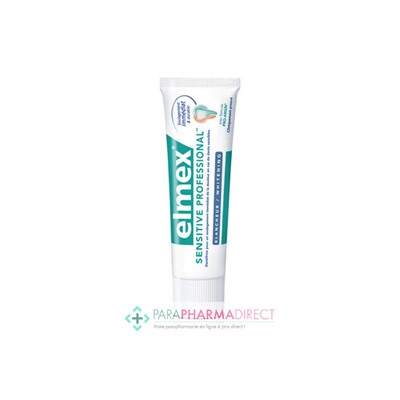 Elmex Sensitive Professional Blancheur Dentifrice Dents Sensibles 75ml