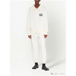 Свитшот с воротником - поло Mi*u Mi*u