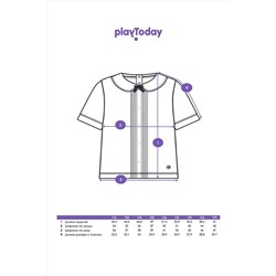 Блузка PLAYTODAY, 1127544