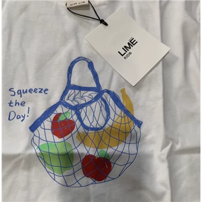 Футболка детская ЛАЙ*М. Экспорт. Хлопок