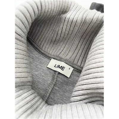 Трикотажный комплект  Топ  с воротником + длинная юбка 2 цвета  ЛАЙ*М