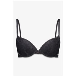 Sujetador push up GORGEOUS encaje floral negro