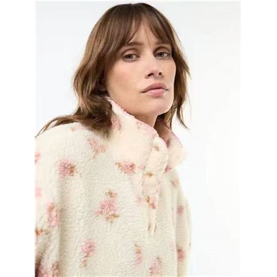 Женская плюшевая толстовка анорак  Kiab*i