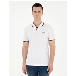 Beyaz Slim Fit Tişört
