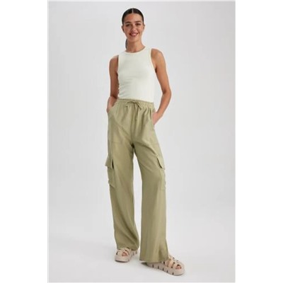 Defacto Wide Leg Geniş Paça Uzun Boy Pantolon A9212AX23SM