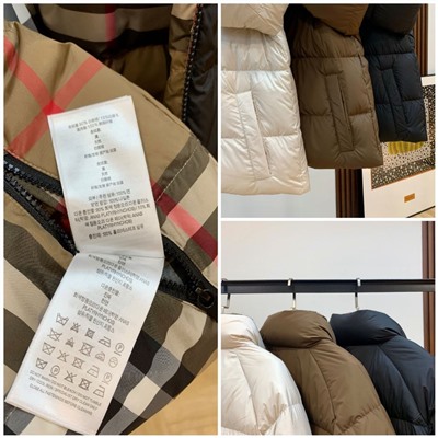 Двусторонний женский пуховик   Burberr*y