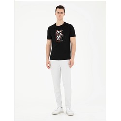Açık Gri Slim Fit Eşofman Altı