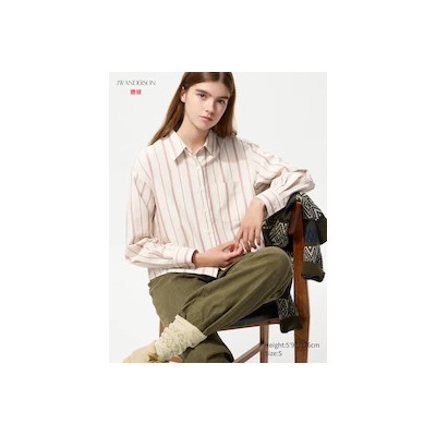 Camisa oxford oversize rayas