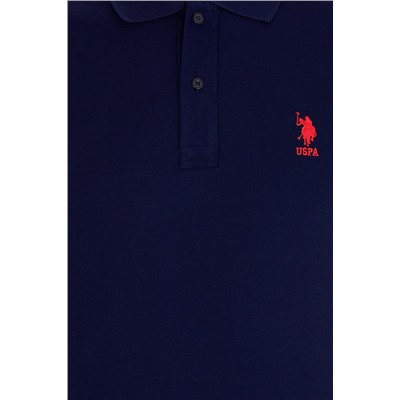 Erkek Lacivert Basic Polo Yaka Tişört