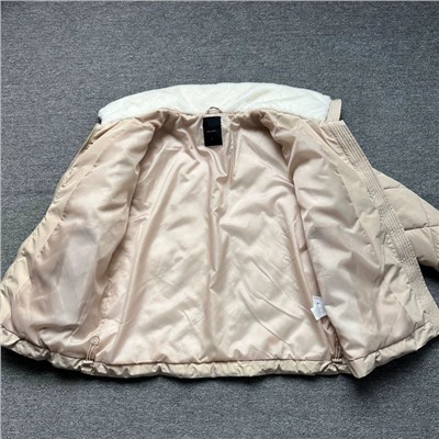 Женская теплая куртка с меховым воротником БОЛЬШИХ РАЗМЕРОВ, экспорт в Россию  FUNDA*Y