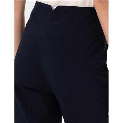 Lacivert Carrot Fit Kumaş Pantolon