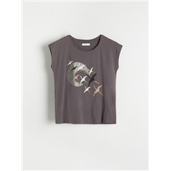 T-Shirt mit Print