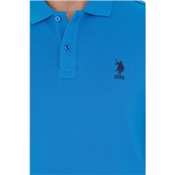 Erkek Kobalt Mavi Basic Sweatshirt