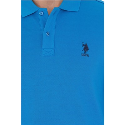 Erkek Kobalt Mavi Basic Sweatshirt