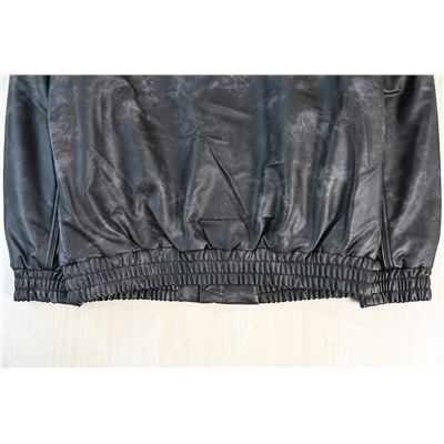 Мужская кожаная куртка с капюшоном   Jac*k & Jone*s