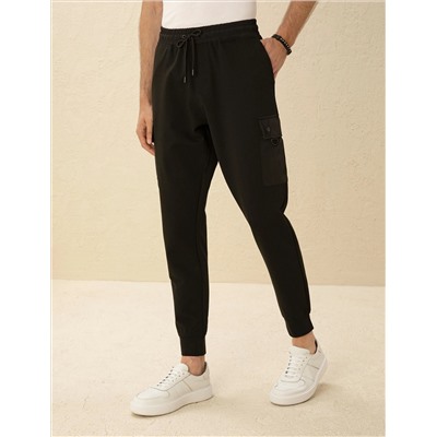 Siyah Carrot Fit Eşofman Altı