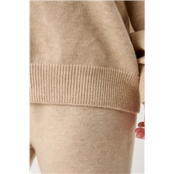 Костюм вязаный теплый с брюками и кофтой #5