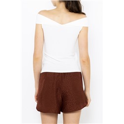 Camiseta de tirantes Blanco roto