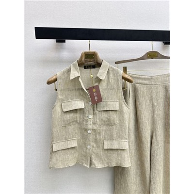 Женский льняной костюм ЛОР*А ПИАН*О