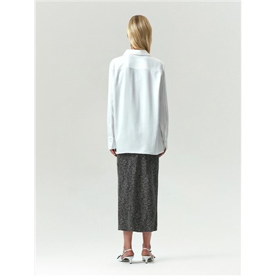 Рубашка из 100% вискозы, B3053/atlas