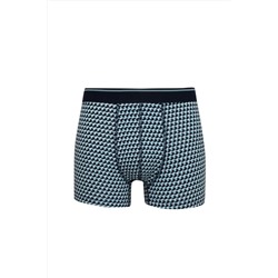 DeFacto Regular Fit Baskılı 3'lü Boxer C3848AX24WN