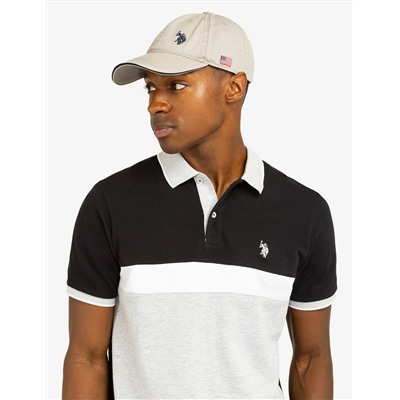 MENS WASHED SIDE LOGO HAT