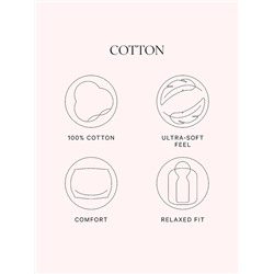 VICTORIA'S SECRET 100% Cotton Oversize Sleep Tee