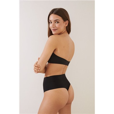 Tanga moldeadora negro