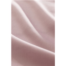 Ciel King Size %100 Pamuk Lastiksiz Saten Çarşaf - Açık Mürdüm