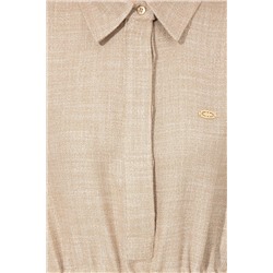 Kadın Camel Dokuma Elbise