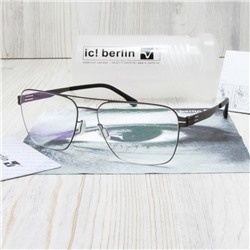 IB00018 - Оправа ic!Berlin Sandro K. gun metal + футляр