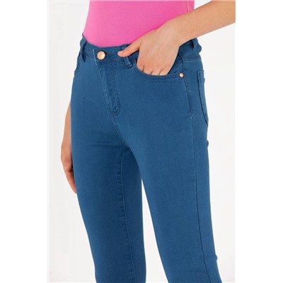 Kadın Mavi Jean Pantolon