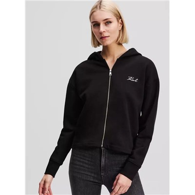 Женская толстовка / кофта на замке с капюшоном  КАР*Л 😎