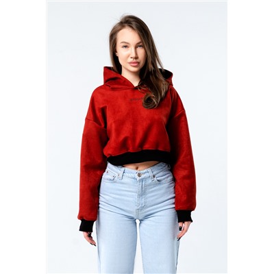 Свитшот 4 оверсайз короткий