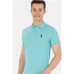 Erkek Mint Basic Polo Yaka Tişört