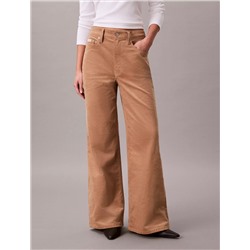 Corduroy Wide Leg Pant
