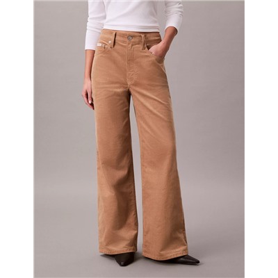 Corduroy Wide Leg Pant