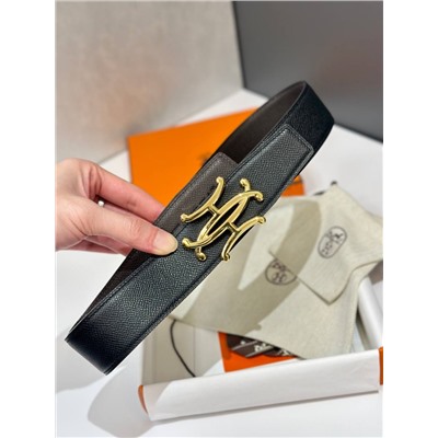 Мужской двухсторонний ремень  Herme*s Kell*y 🧡