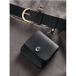 Kleid mit dekorativem Gürtel